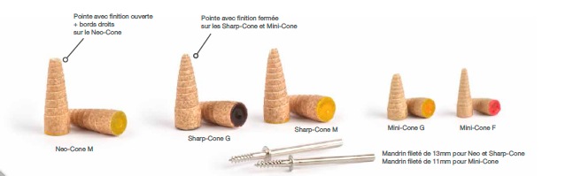 Sharp Mini Cone Sandpapierhülsen Px Dental